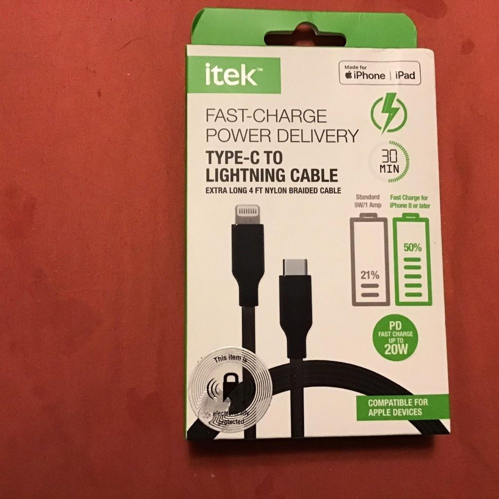 ITEK Lighting Cable to Type-C Cord